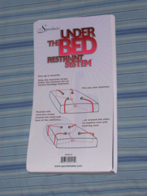 Babeland's Under The Bed Restraints