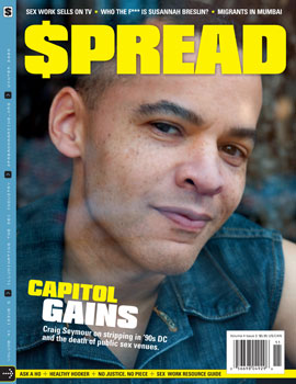Craig Seymour on the cover of Spread Magazine