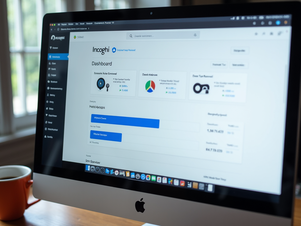 Incogni dashboard on a computer screen