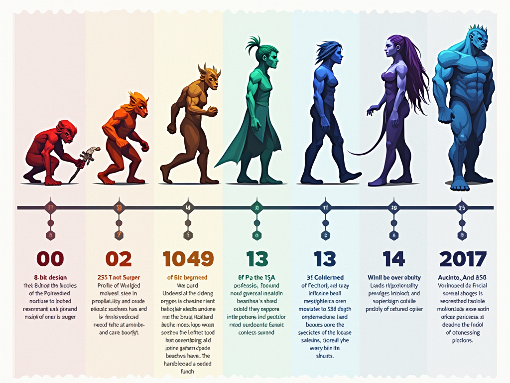 Evolution of digital art timeline