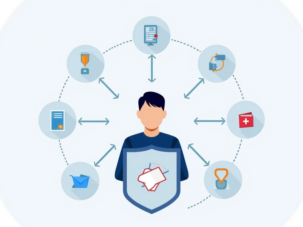 Infographic on online privacy protection