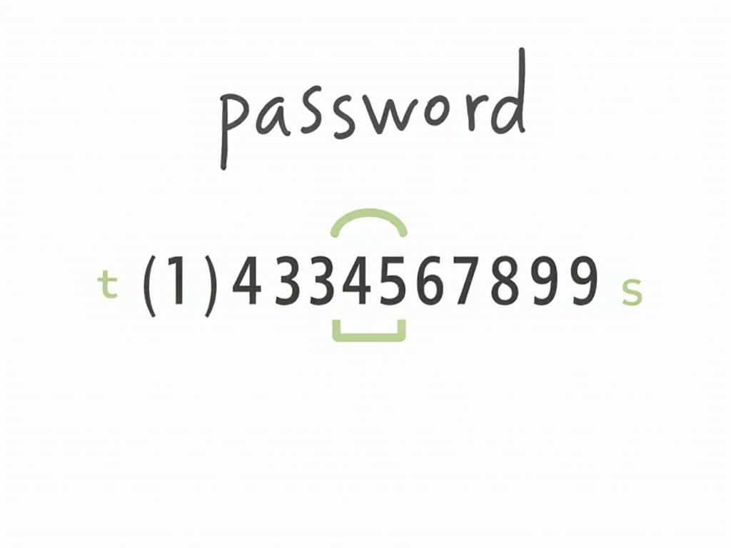 Example of a strong password