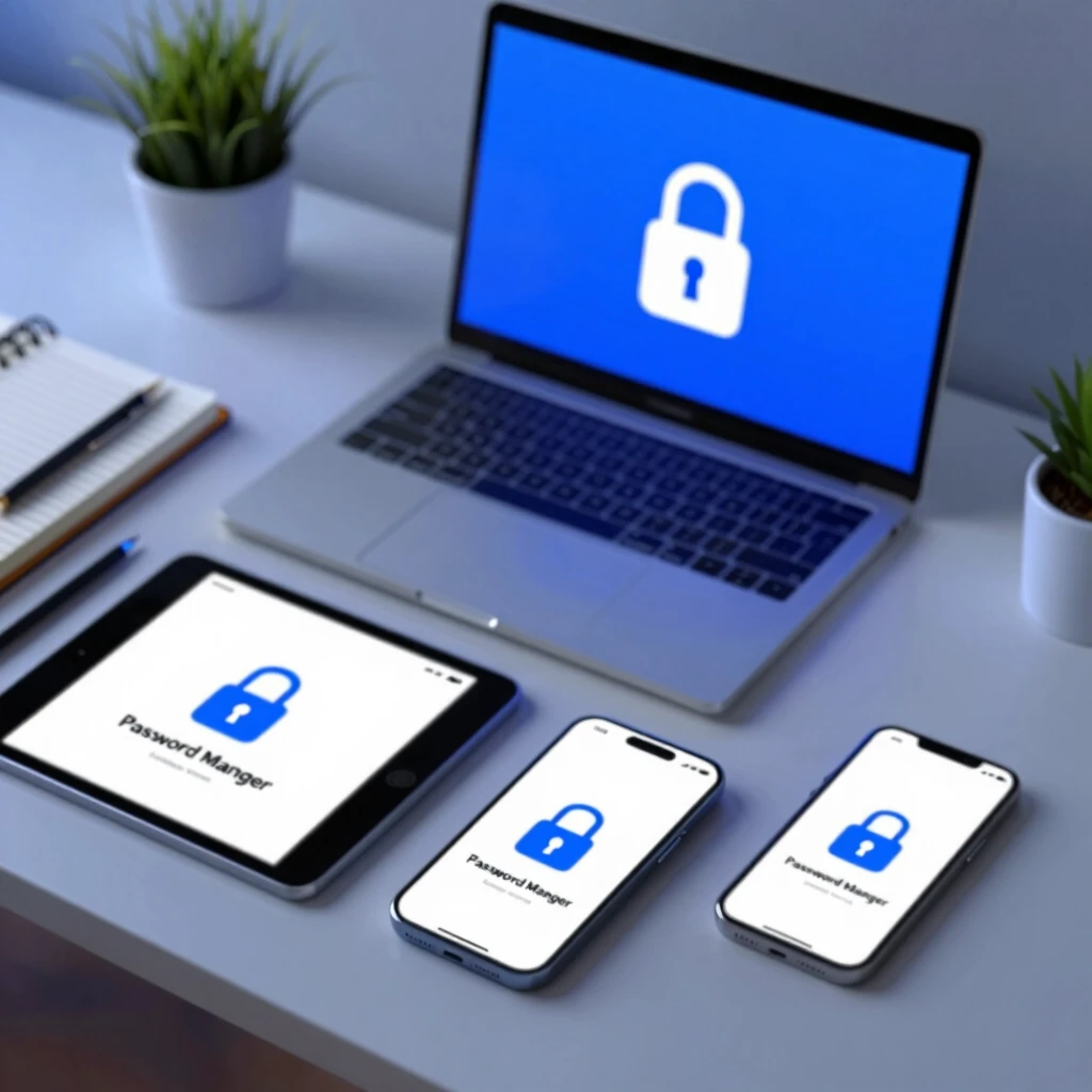 Devices seamlessly integrated with password manager for cross-platform security
