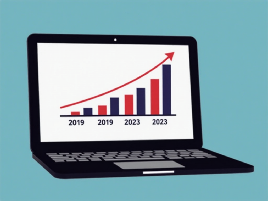 Chart showing the increase in data breaches over recent years.