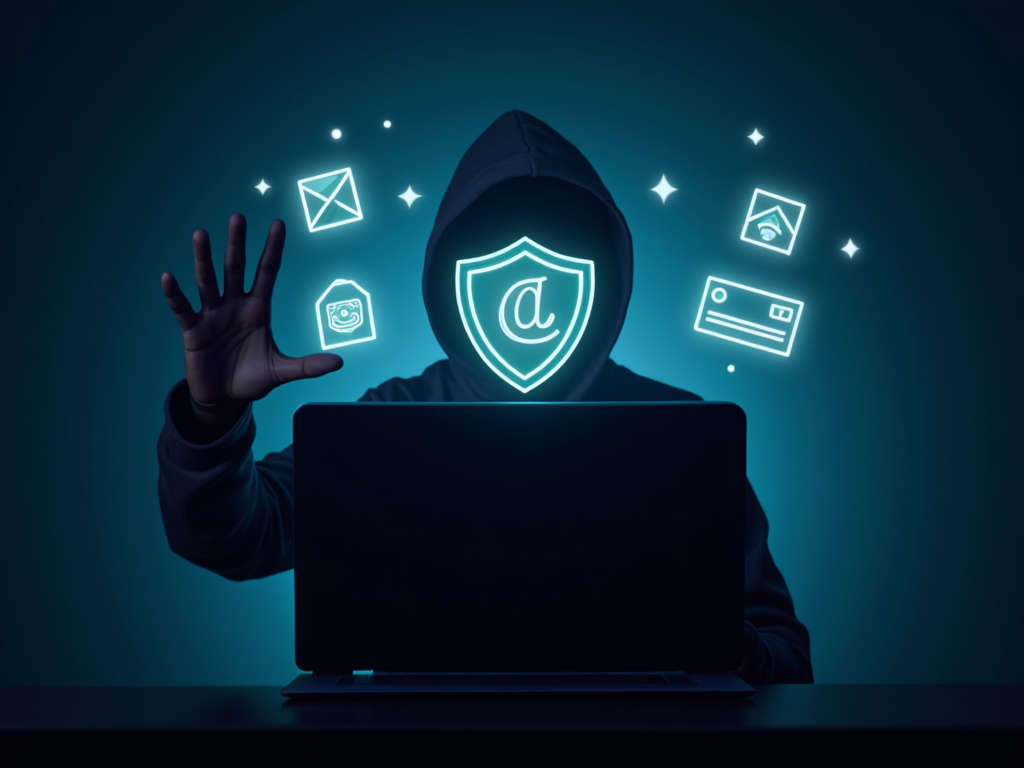 Hacker targeting personal data online