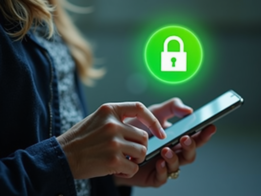 Using an encrypted messaging app