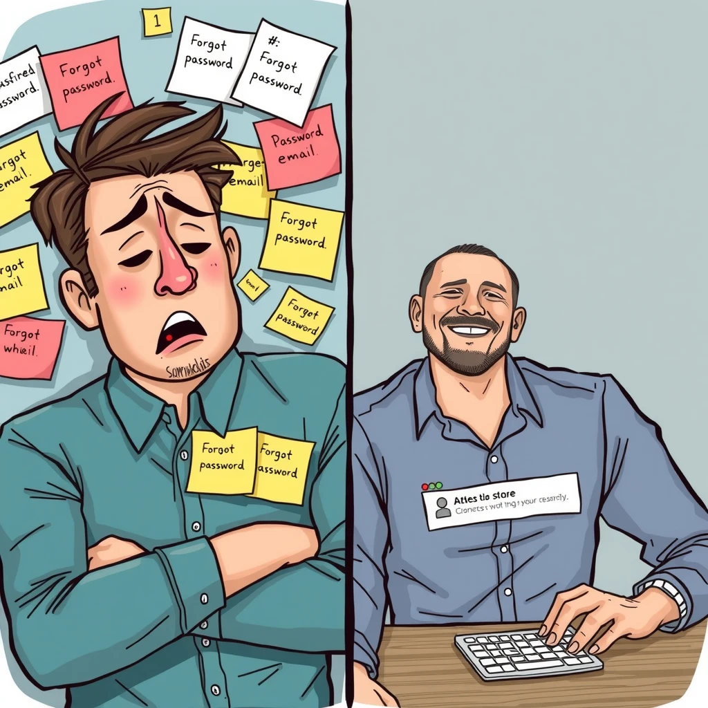 From password frustration to relief with a password manager