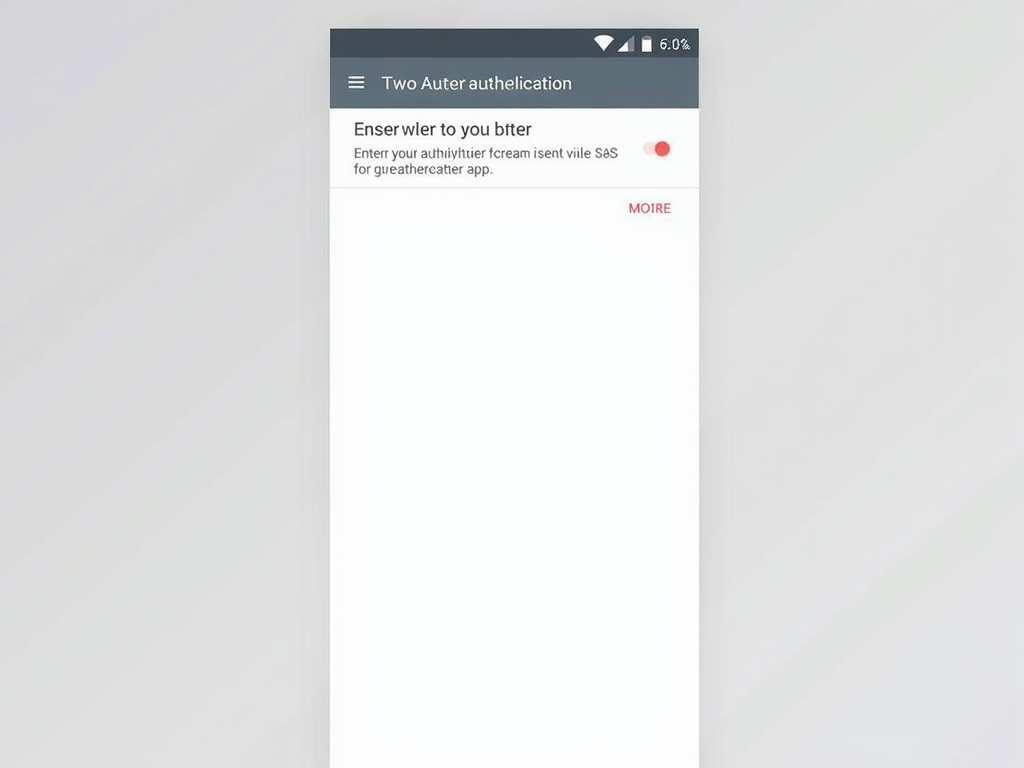 Setting up two-factor authentication for email security