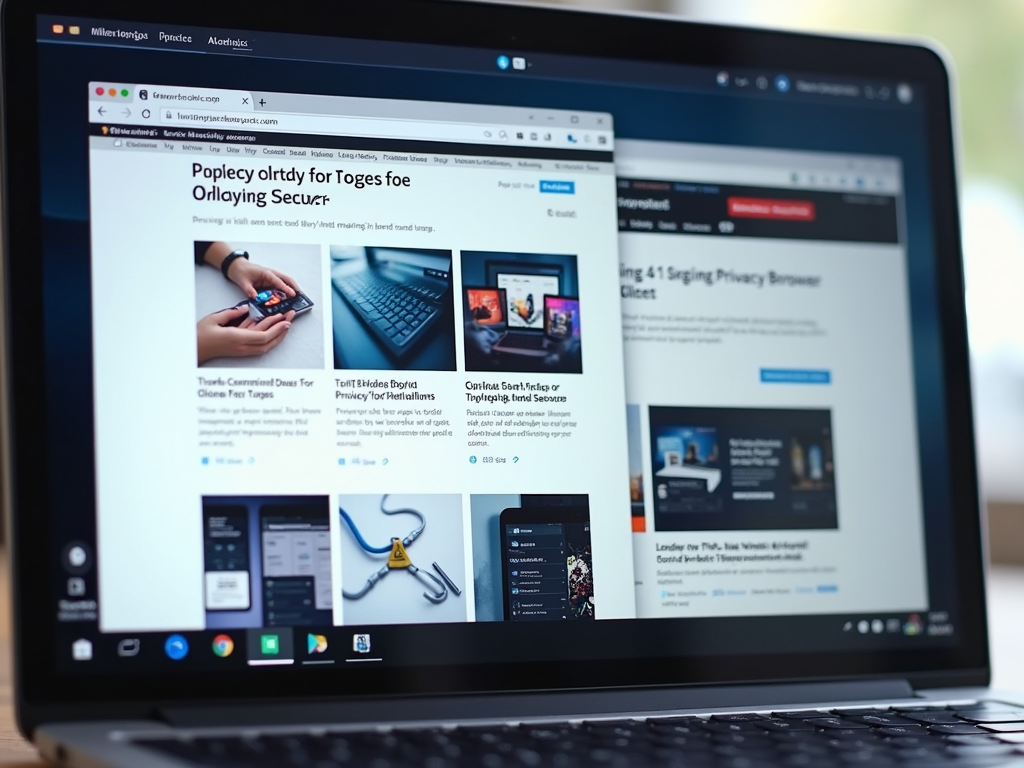 Privacy-focused web browser