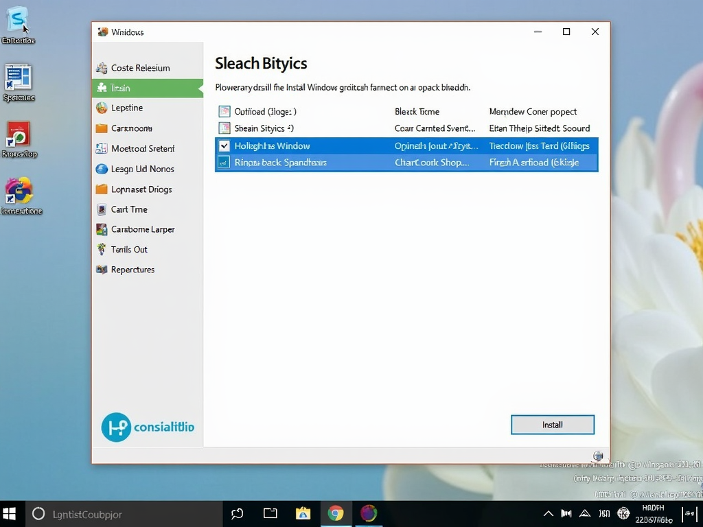 BleachBit installation process on Windows.