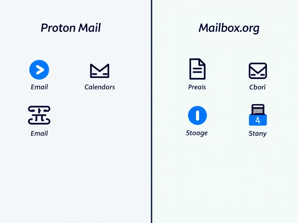 Proton Mail vs Mailbox.org comparison