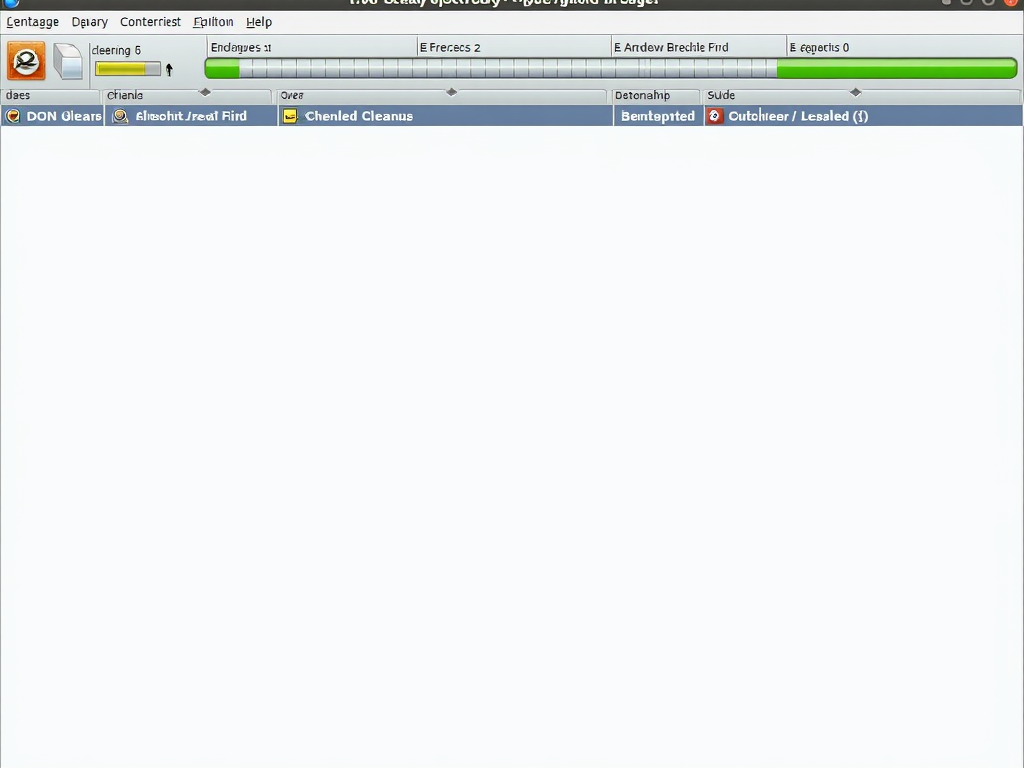 BleachBit cleaning in progress