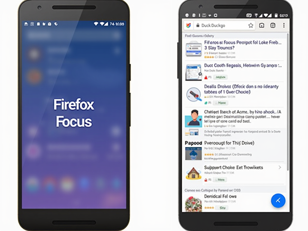 Privacy-focused mobile browsers