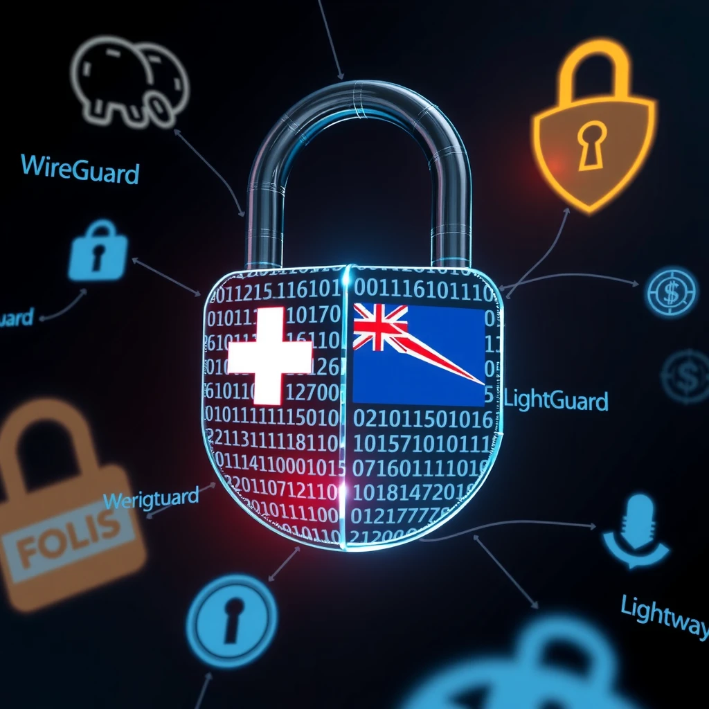 Symbolic comparison of encryption locks for Proton VPN and ExpressVPN