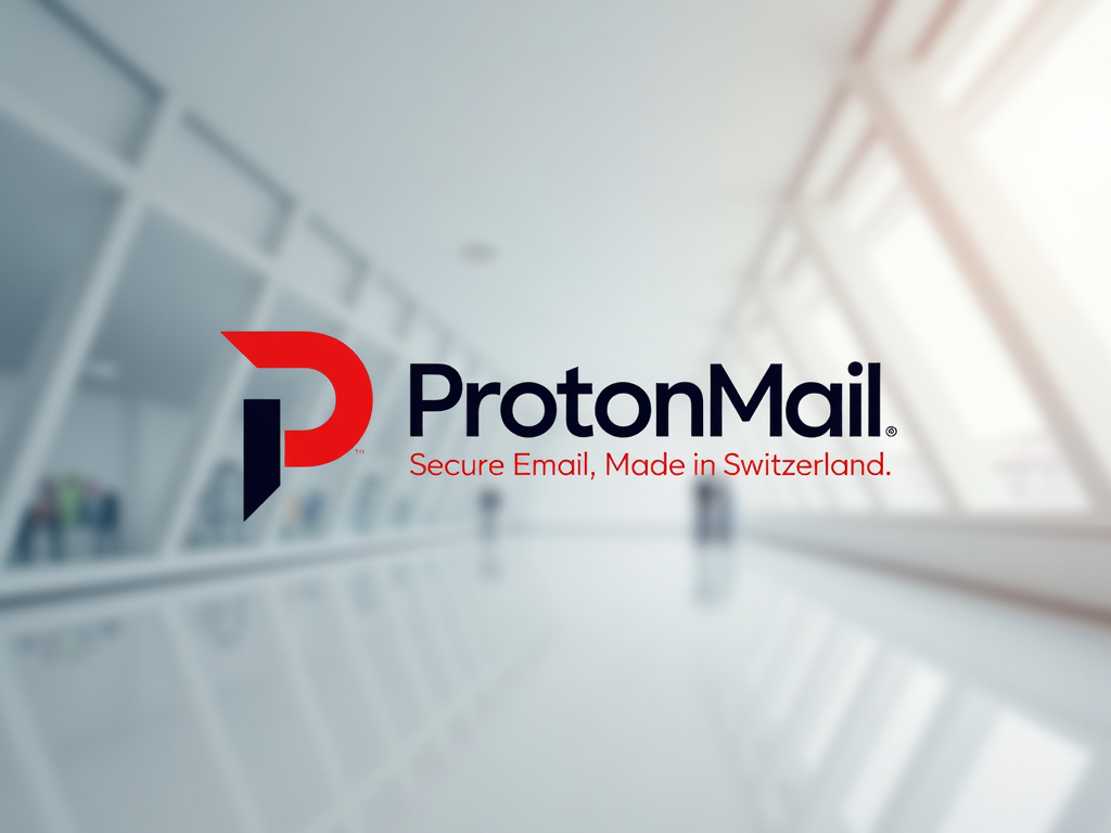 Proton Mail logo with tagline