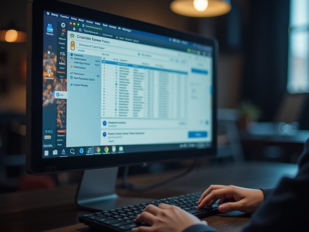 Using a password manager