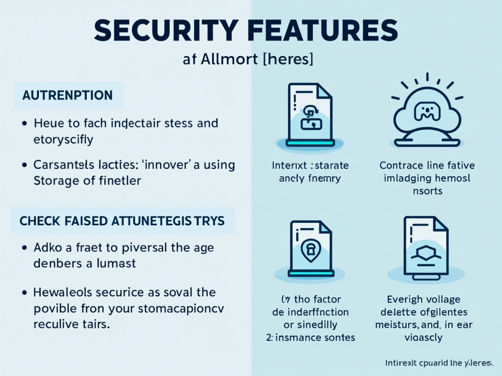 Infographic comparing security features of Internxt and Mega