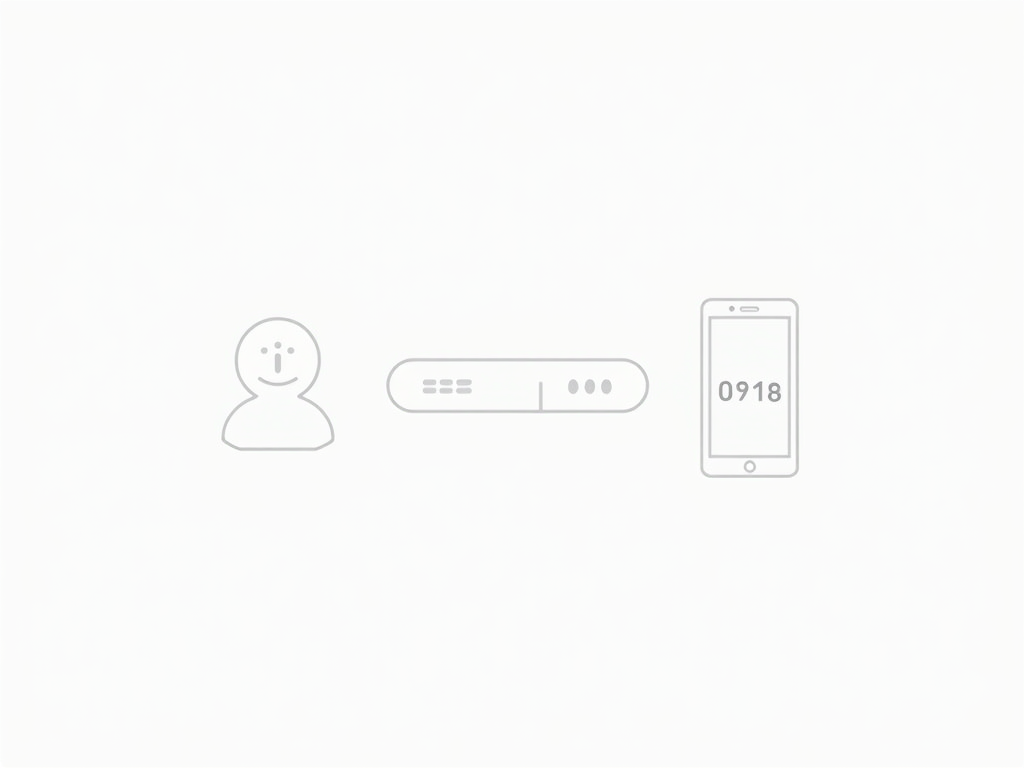 An illustration of two-factor authentication.