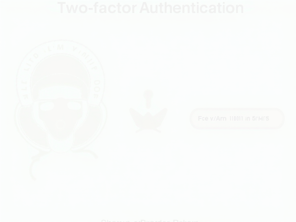 Two-factor authentication process