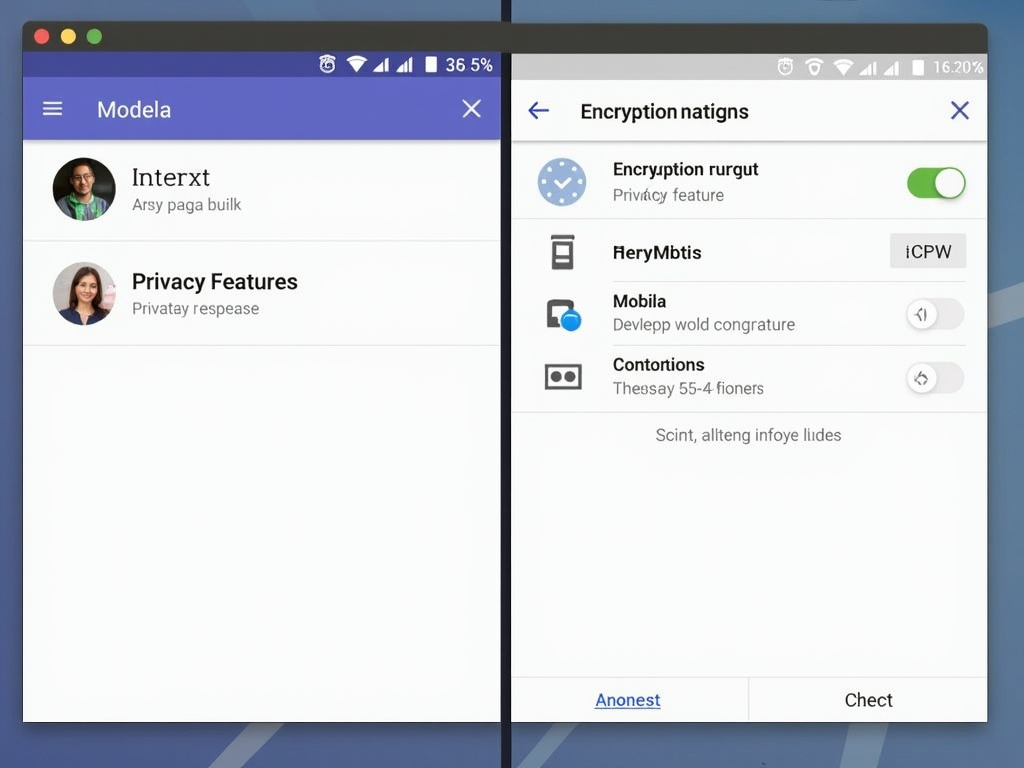Comparison of Internxt and Mega user interfaces