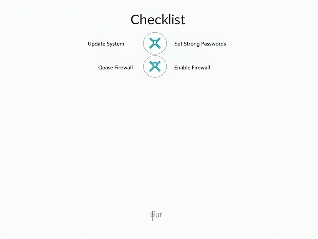Linux security checklist