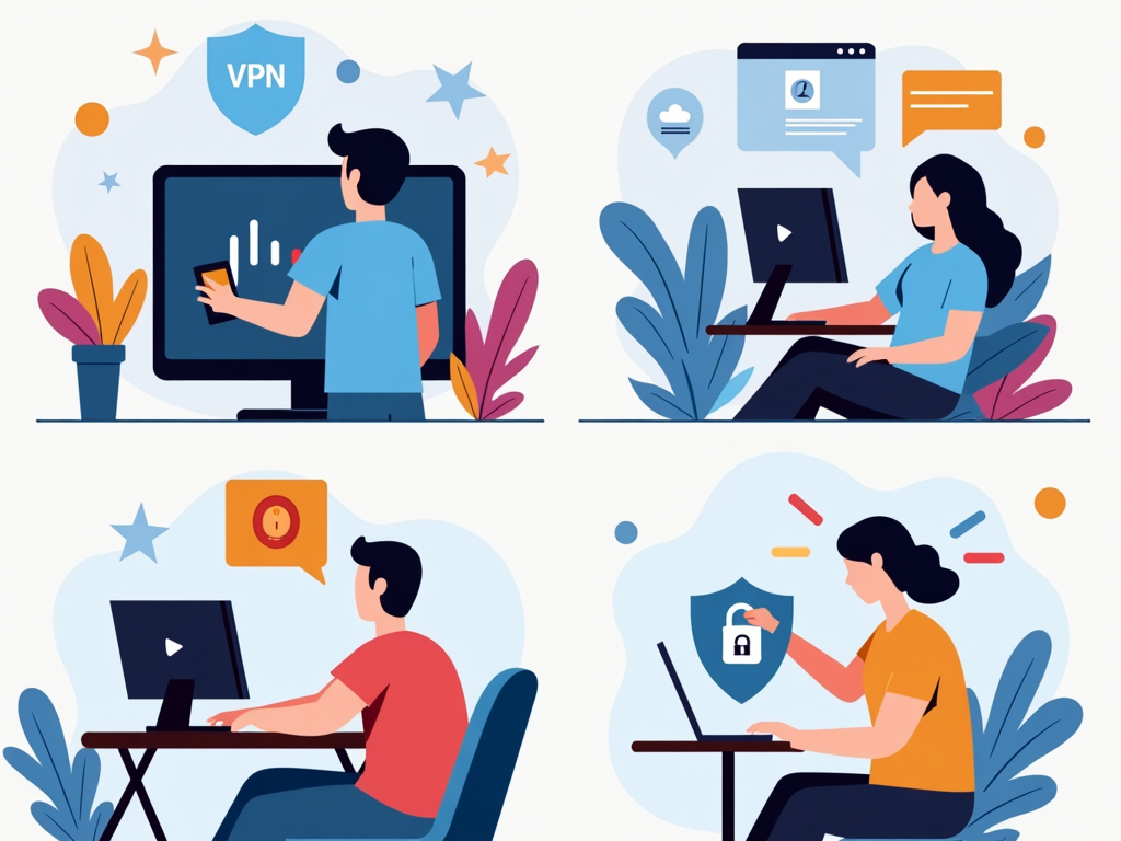 Different scenarios where a VPN can be useful, including streaming, public Wi-Fi, bypassing censorship, and privacy protection.