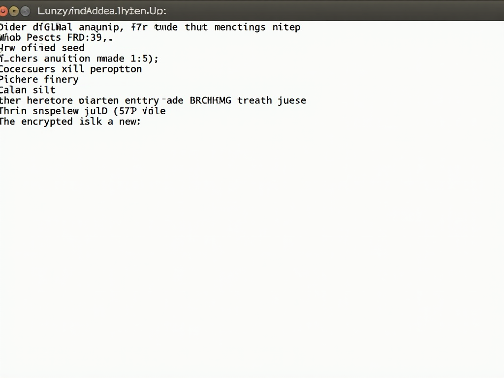 Creating a LUKS Encrypted Partition