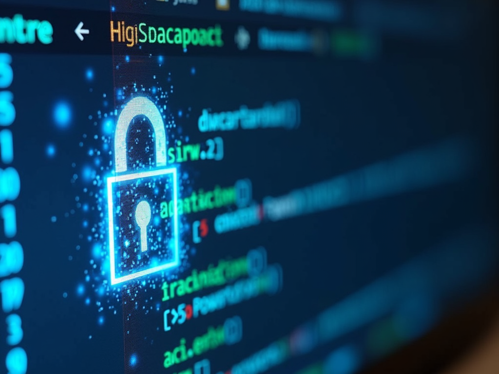 Digital lock securing a webpage