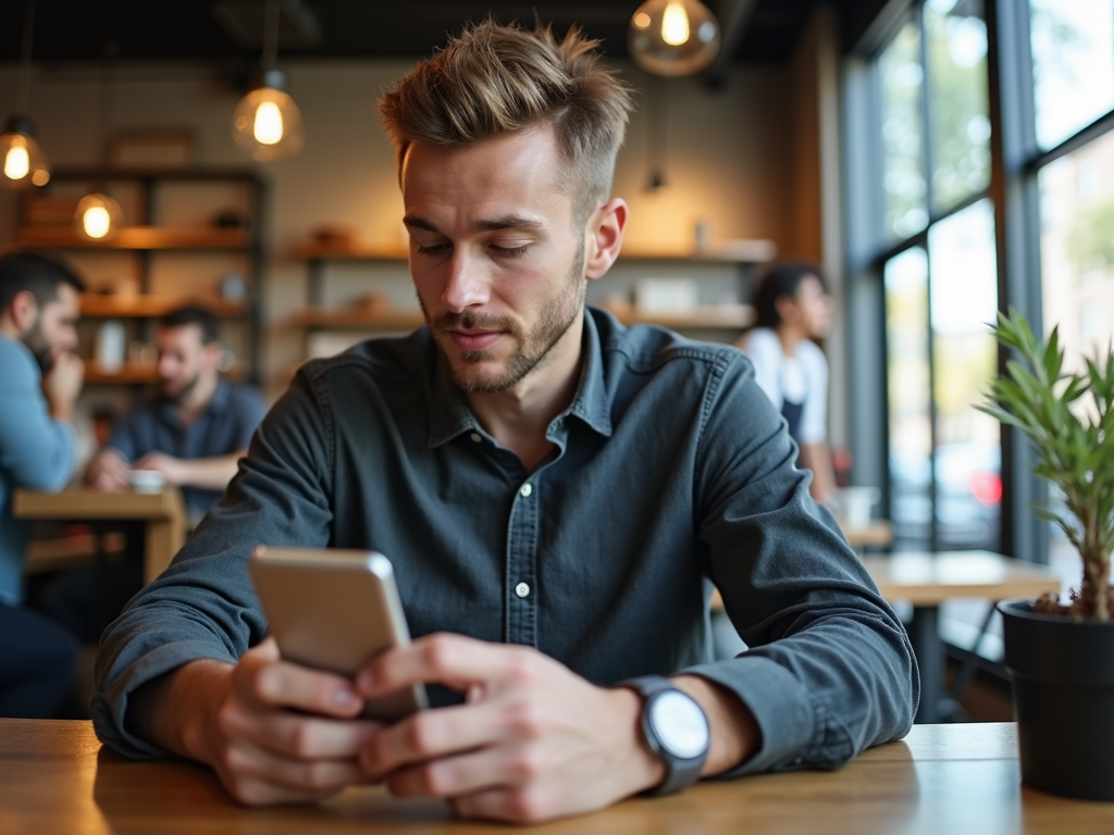 Business owner using cloud storage