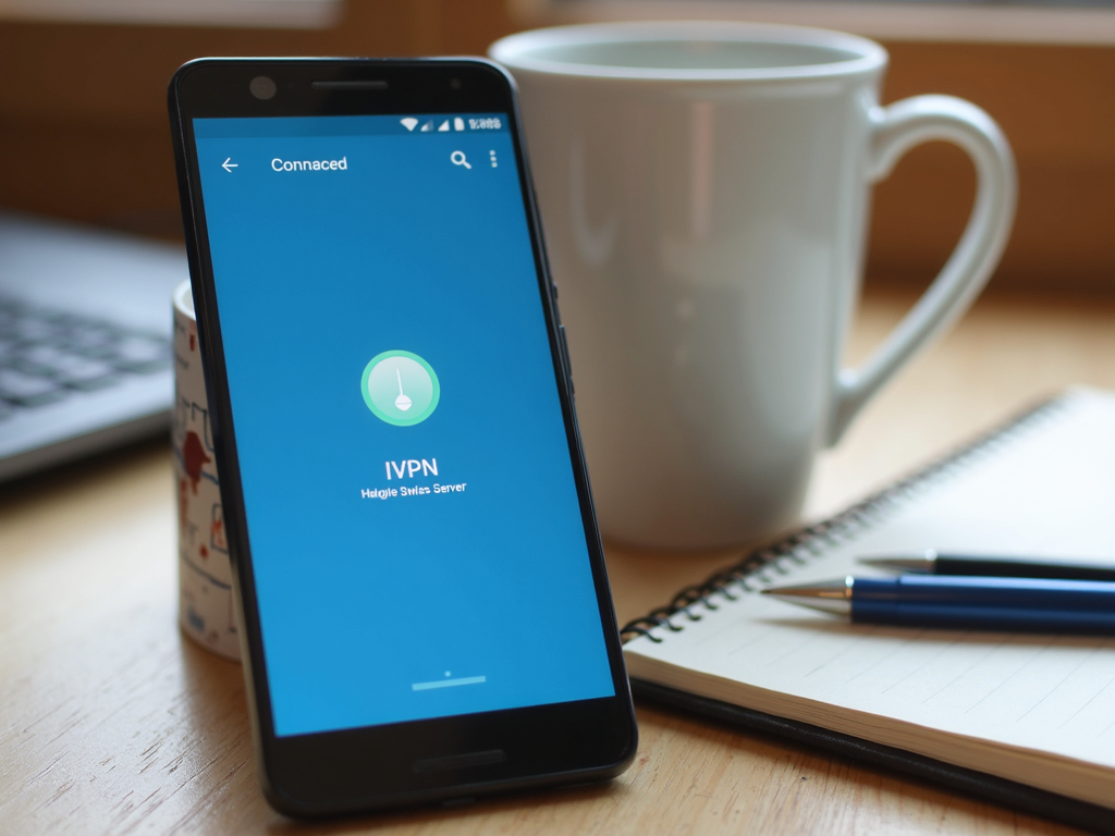 Android phone with IVPN connected