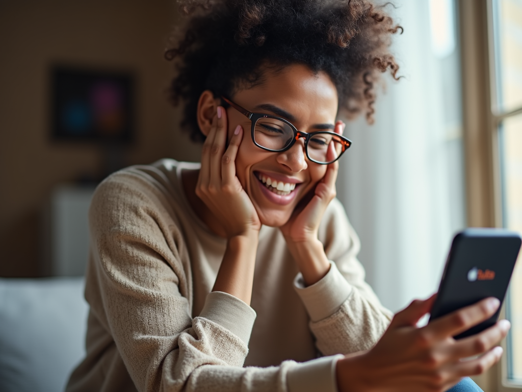User feeling secure while using Tuta Email on smartphone
