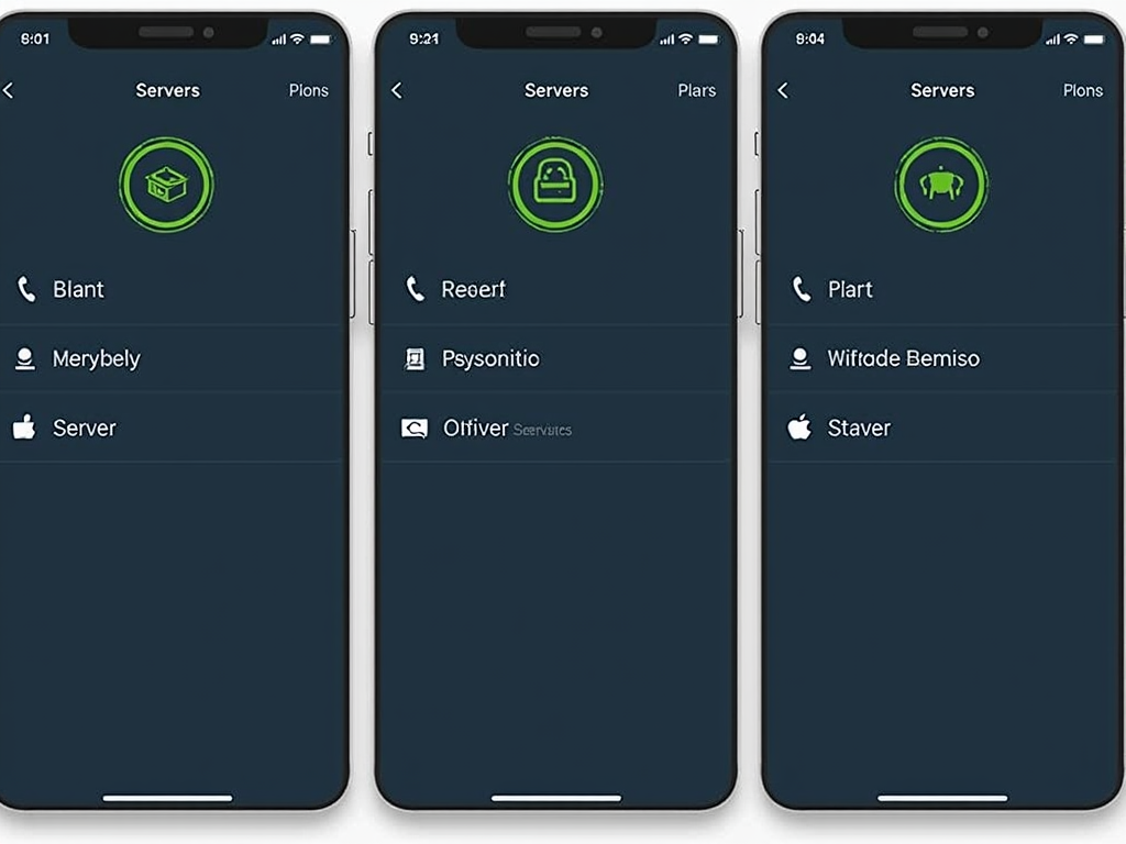 IVPN server selection on Android