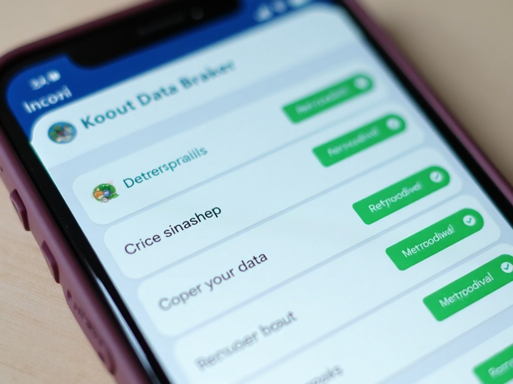 Incogni mobile dashboard with completed requests