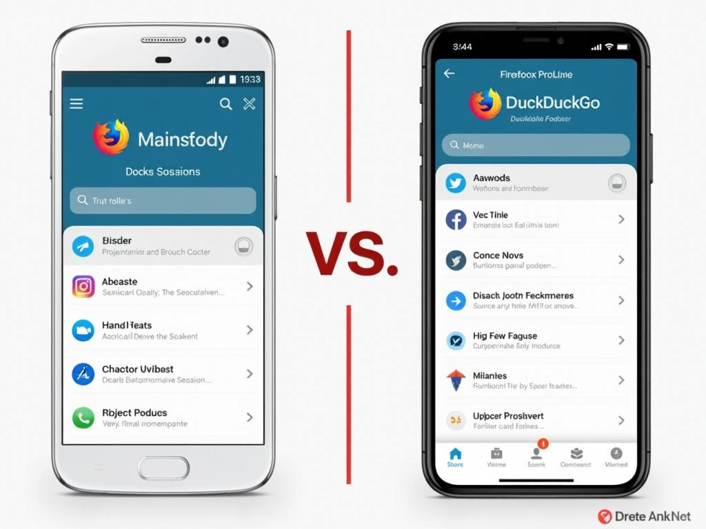 Comparison of Firefox Focus and DuckDuckGo Privacy Browser