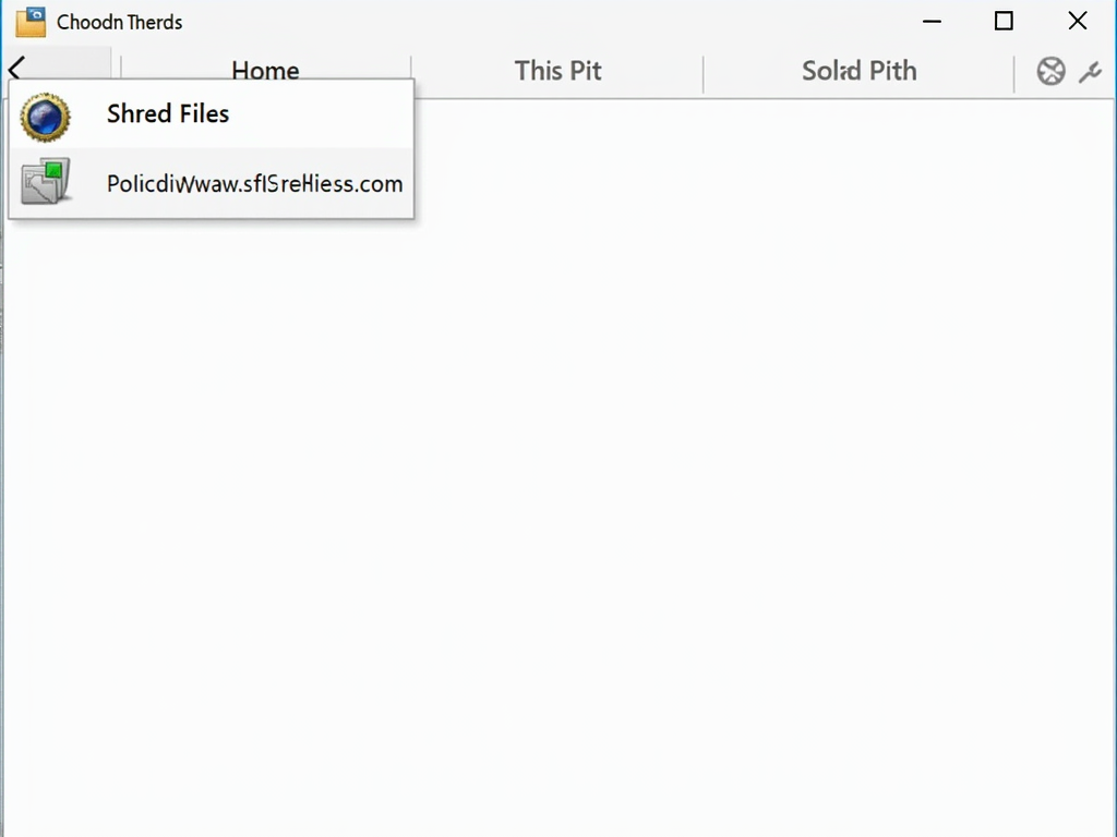 BleachBit shred files feature in action.