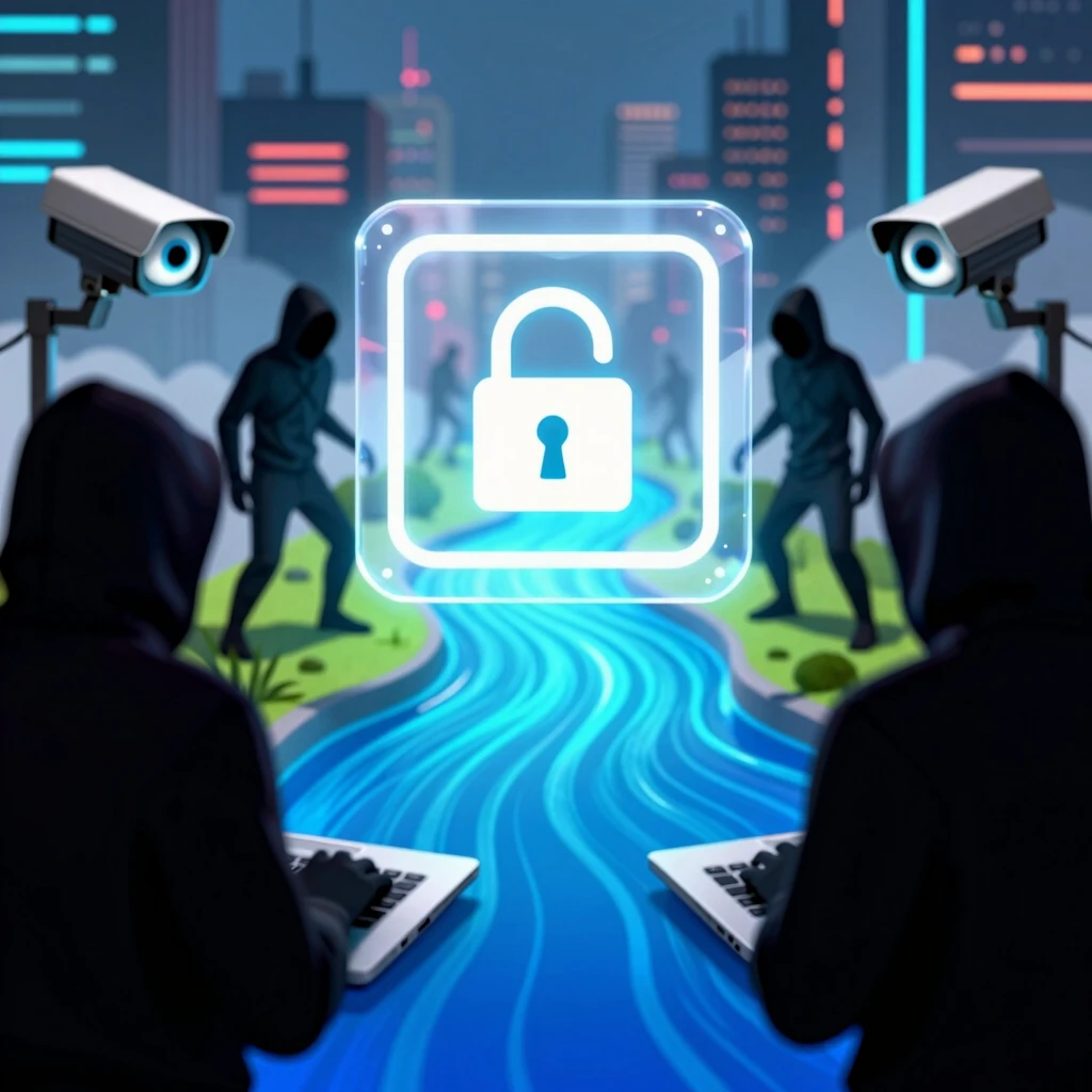 Visualizing VPN protection against online privacy threats