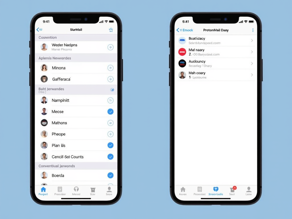Mobile App Comparison: StartMail vs ProtonMail