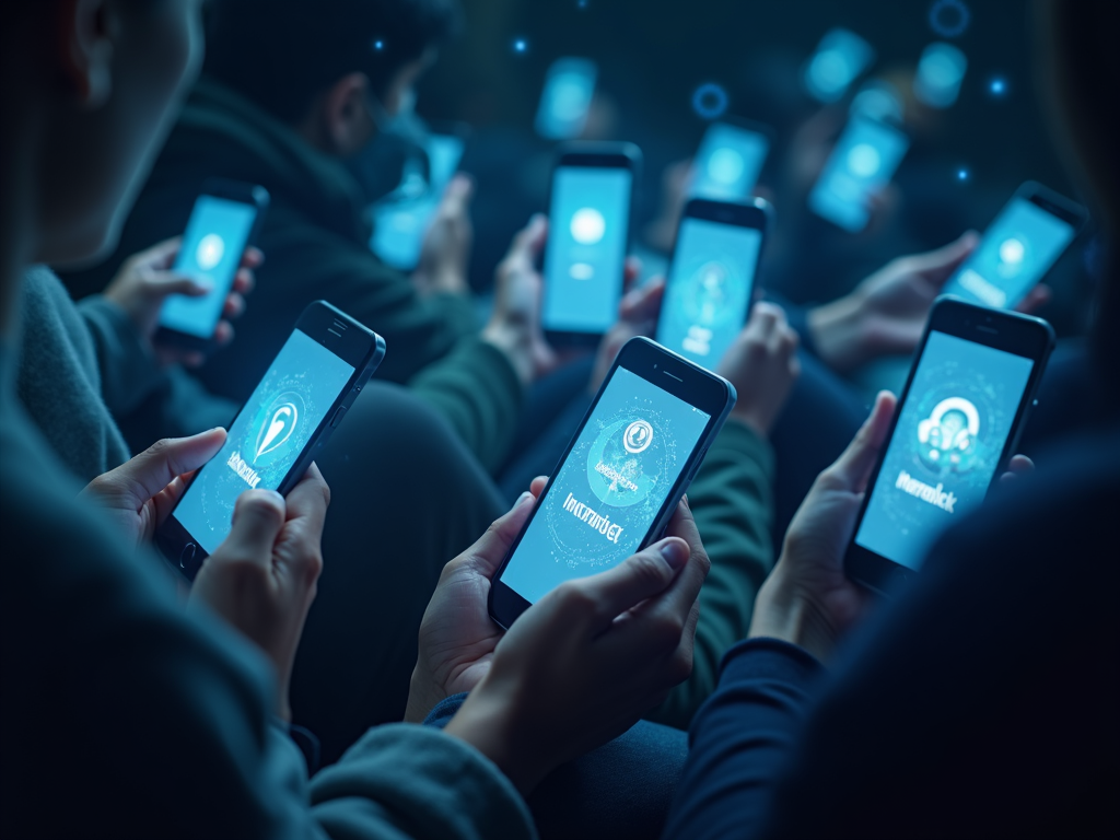 Secure messaging apps in use