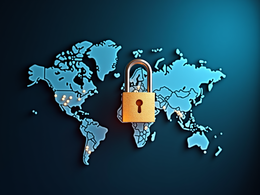 A lock symbolizing security and privacy
