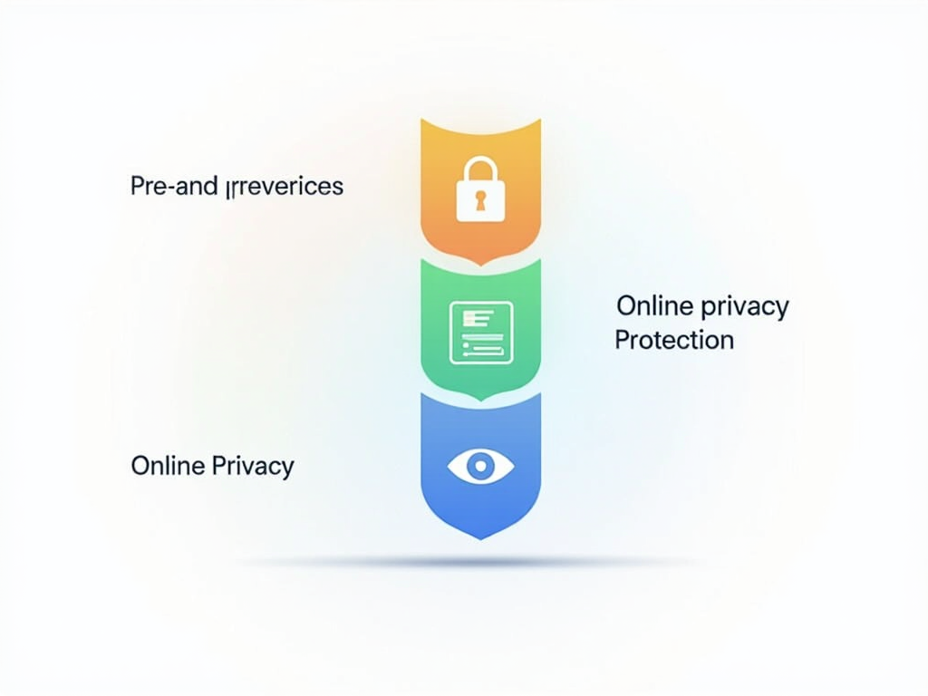 Graphic illustrating online privacy importance