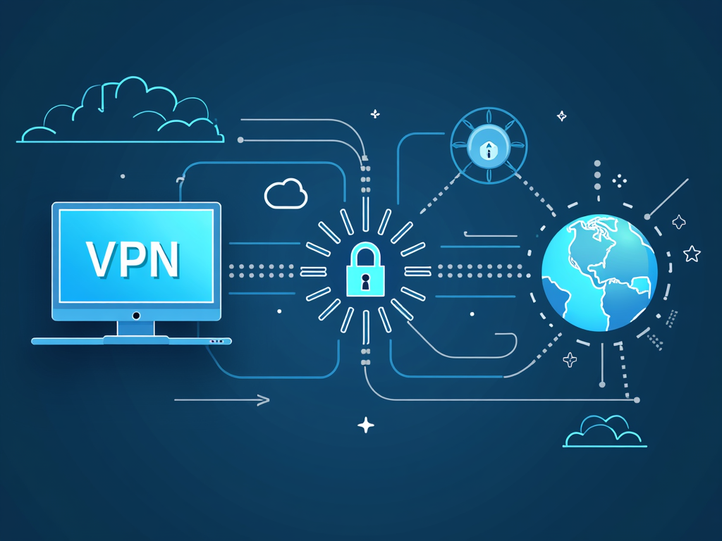 VPN connection illustration