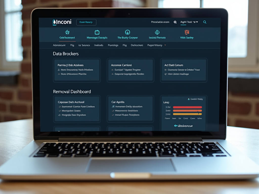 Incogni dashboard tracking data removal