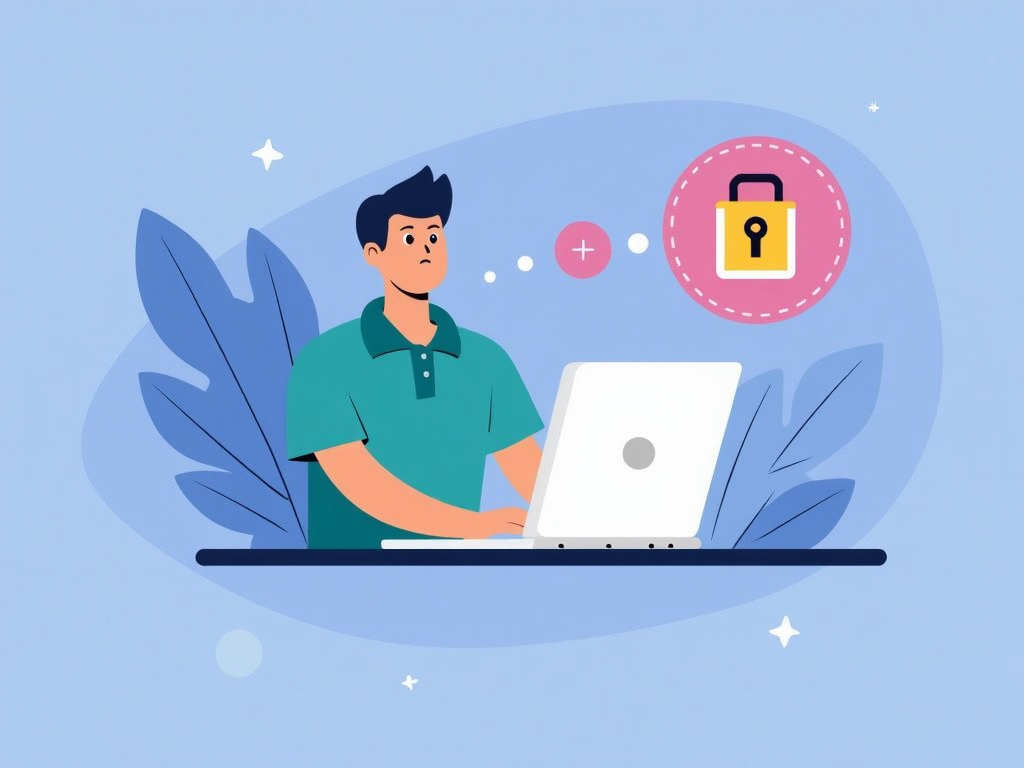 Online privacy illustration