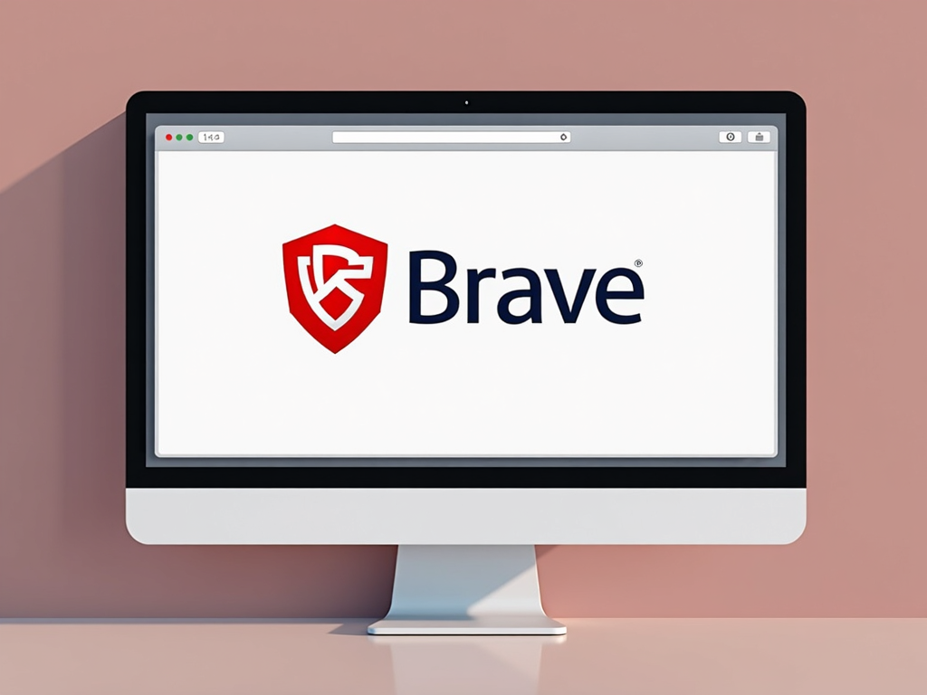 Brave browser logo for private browsing