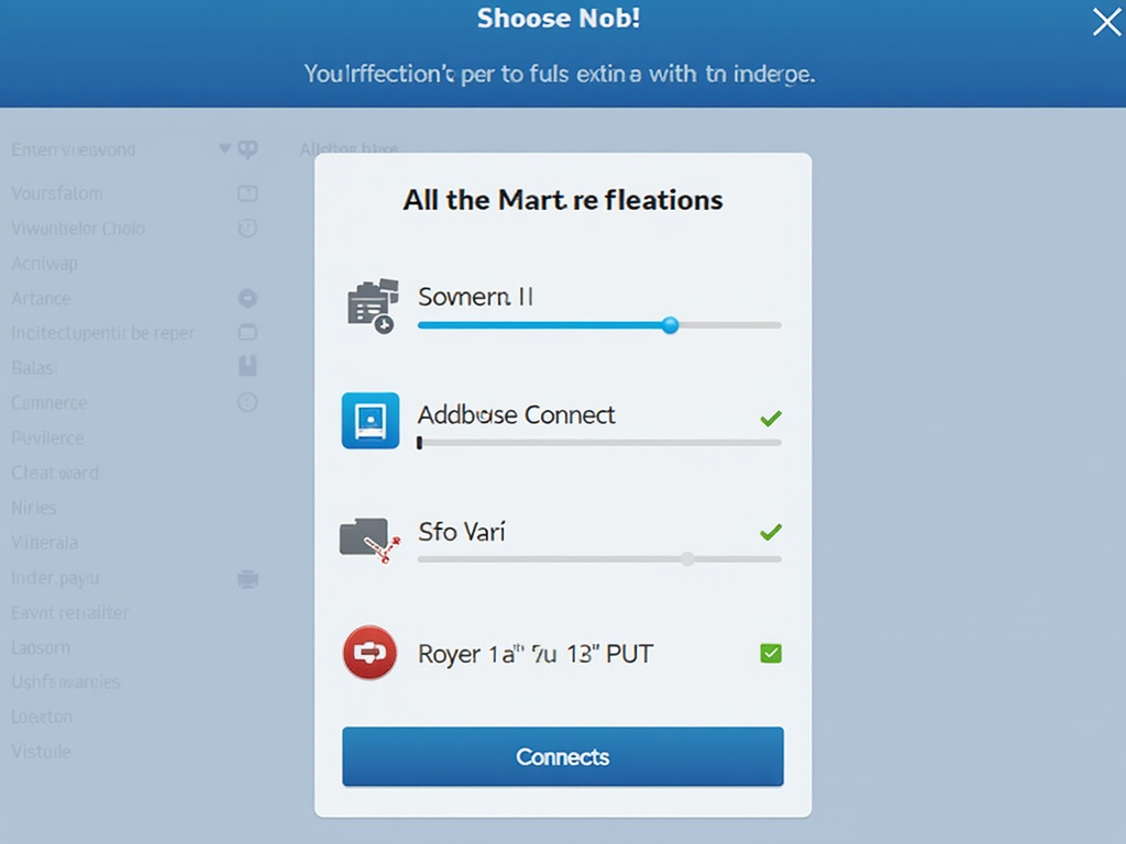 VPN app interface