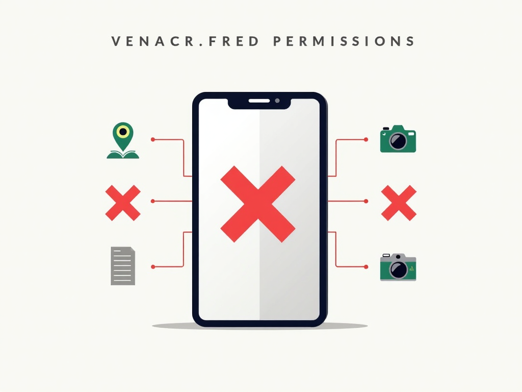 Infographic of app permission control