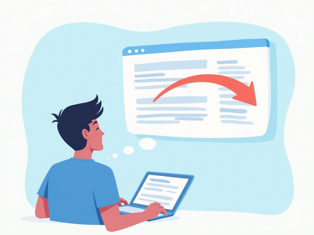 Person enjoying ad-free browsing
