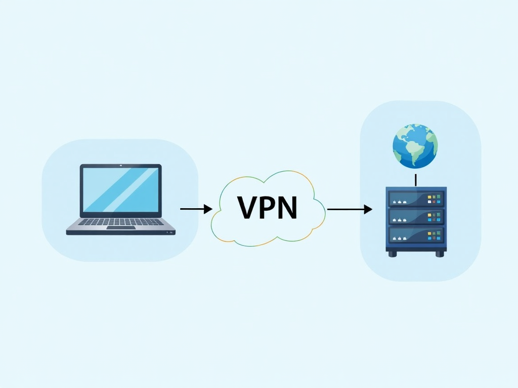 How a VPN works