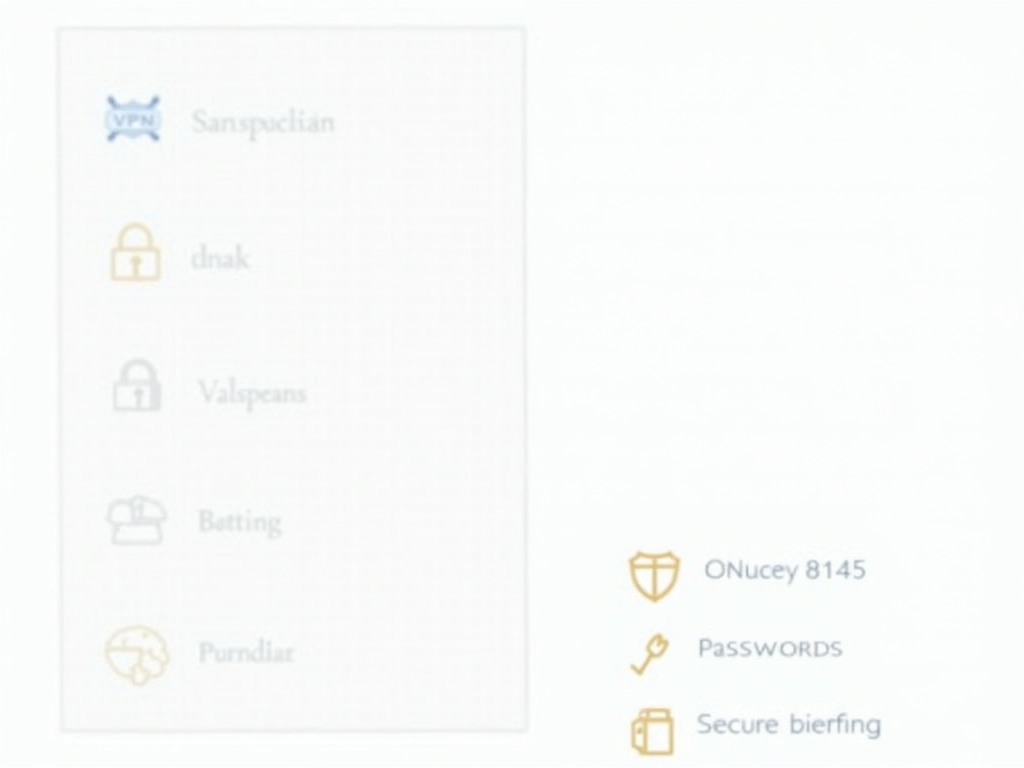 Checklist of online privacy tips