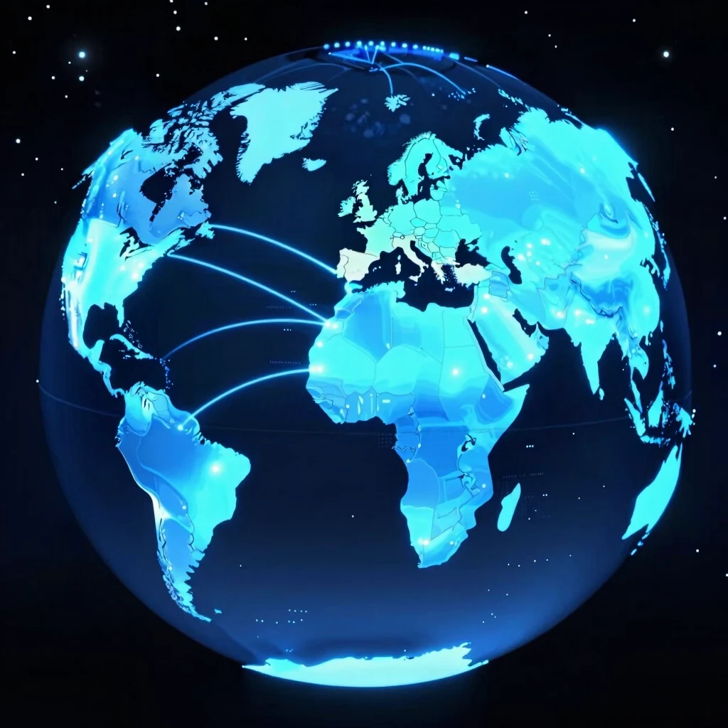 Interactive world map illustrating the reach of online privacy laws worldwide